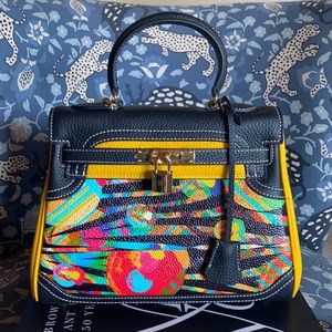 Galería top handle bag NWT